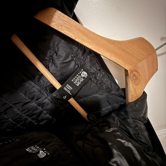 Mountain Hardware Women's Ventano Packable Hoody Size L, Black - Picture 8 of 11